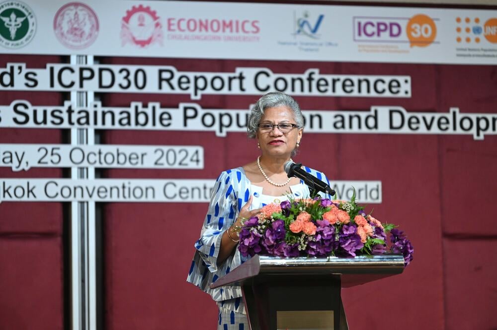 UNFPA launched Thailand’s ICPD30 Report:  Thailand’s Path to Sustainable Population and Development:  A 30-Year Progress Since ICPD, 