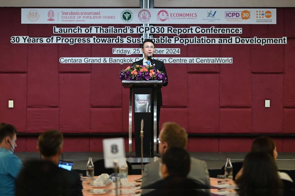 UNFPA launched Thailand’s ICPD30 Report:  Thailand’s Path to Sustainable Population and Development:  A 30-Year Progress Since ICPD, 