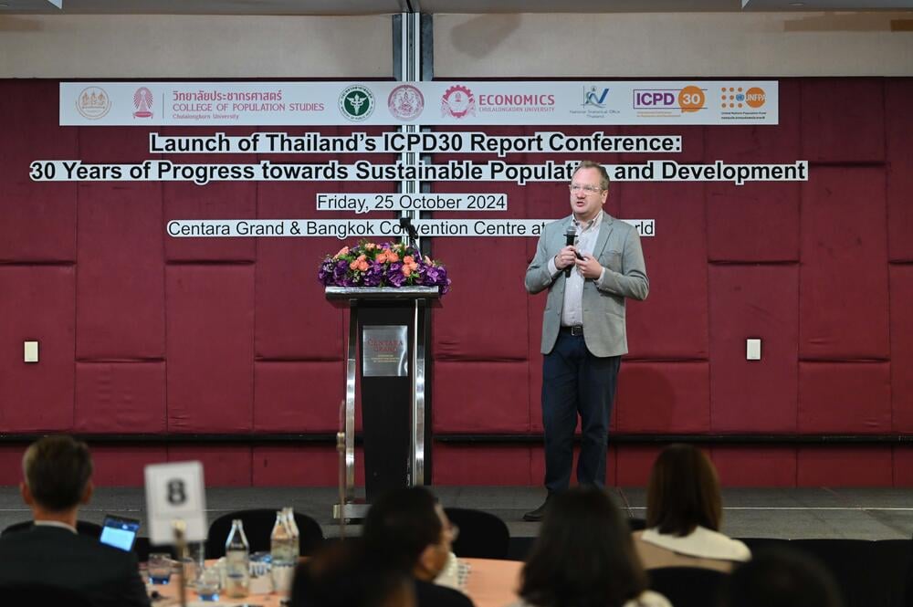 UNFPA launched Thailand’s ICPD30 Report:  Thailand’s Path to Sustainable Population and Development:  A 30-Year Progress Since ICPD, 