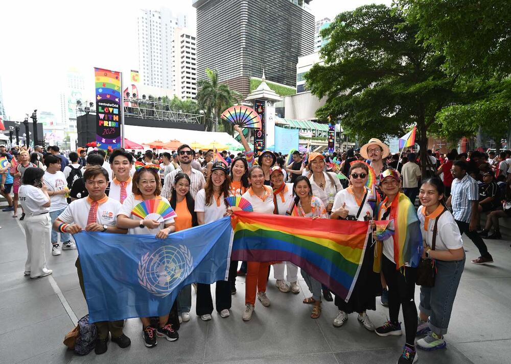 UNFPA Thailand joins Bangkok Pride 2025 to celebrate love, equality, and visibility while spotlighting the right to legal gender recognition.