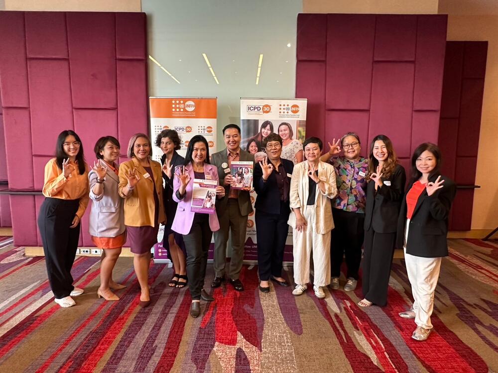 UNFPA launched Thailand’s ICPD30 Report:  Thailand’s Path to Sustainable Population and Development:  A 30-Year Progress Since ICPD, 