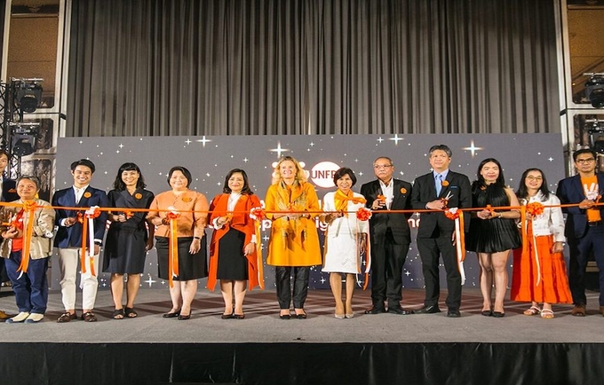 UNFPA Orange Night: Partnership for Rights and Choices for All, 8 Dec. 2022, Bangkok. 