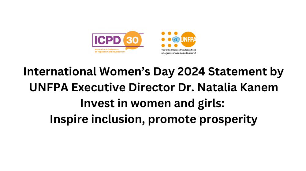 International Women’s Day 2024 Statement