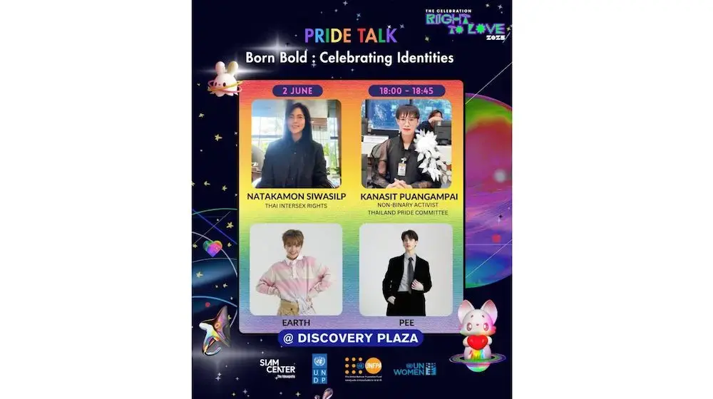 #BornThisWay – Celebrate every identity and shine as your true self at Pride Talk: Born Bold – Celebrating Identities 